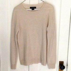 Cashmere crew neck sweater